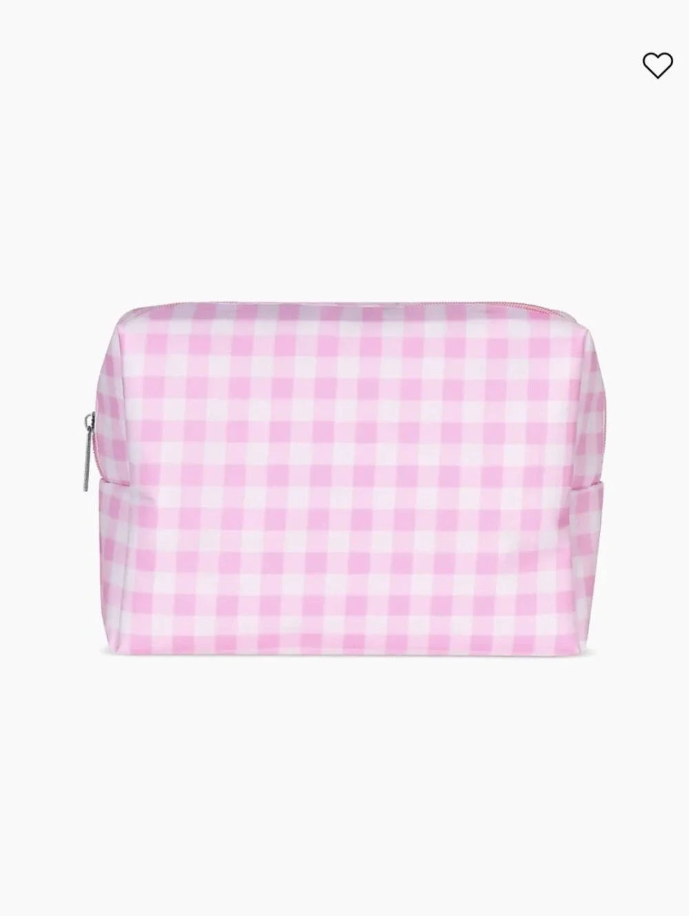 Iscream Daisy Love Clear Tote & Gingham Pink Pouch BNWT SO RETIRED